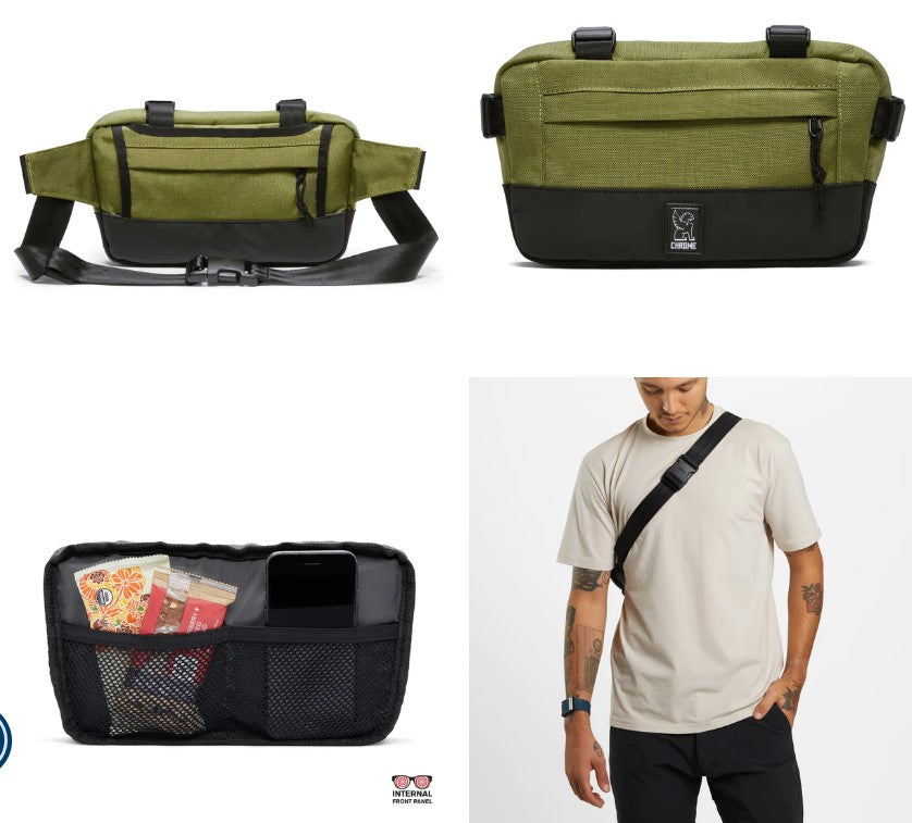 Frame Bag x Belt Bag - Double Track Small, Chrome Industries