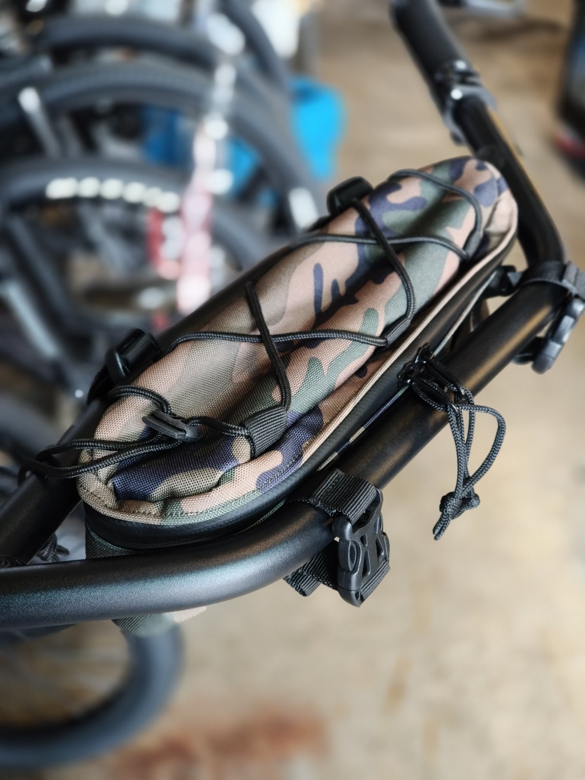 Handle Bar Touring Bag - Exonomad (available in Camo )