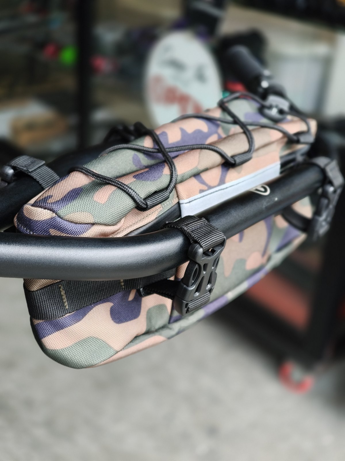 Handle Bar Touring Bag - Exonomad (available in Camo )