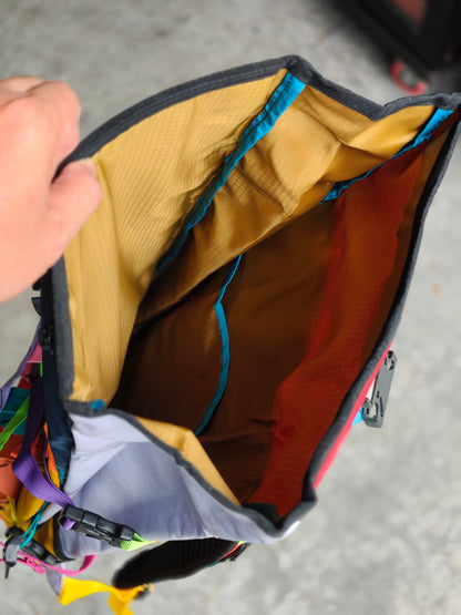 Backpack - Sack It, Rolltop Rasta