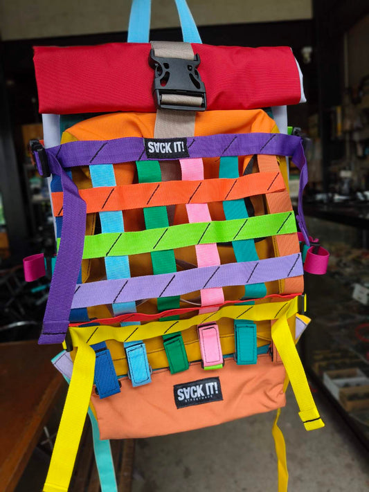 Backpack - Sack It, Rolltop Rasta