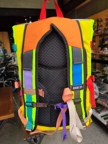 Backpack - Sack It, Rolltop Rasta