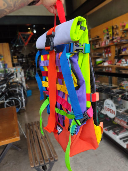 Backpack - Sack It, Rolltop Rasta