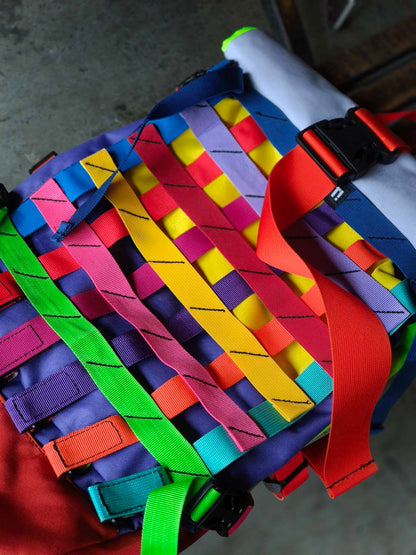 Backpack - Sack It, Rolltop Rasta