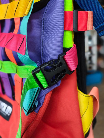 Backpack - Sack It, Rolltop Rasta