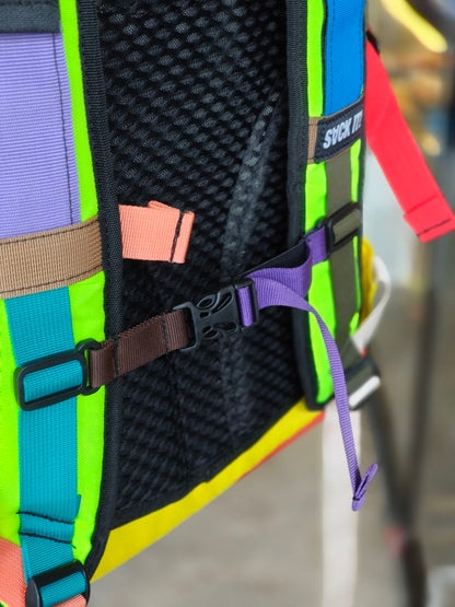 Backpack - Sack It, Rolltop Rasta