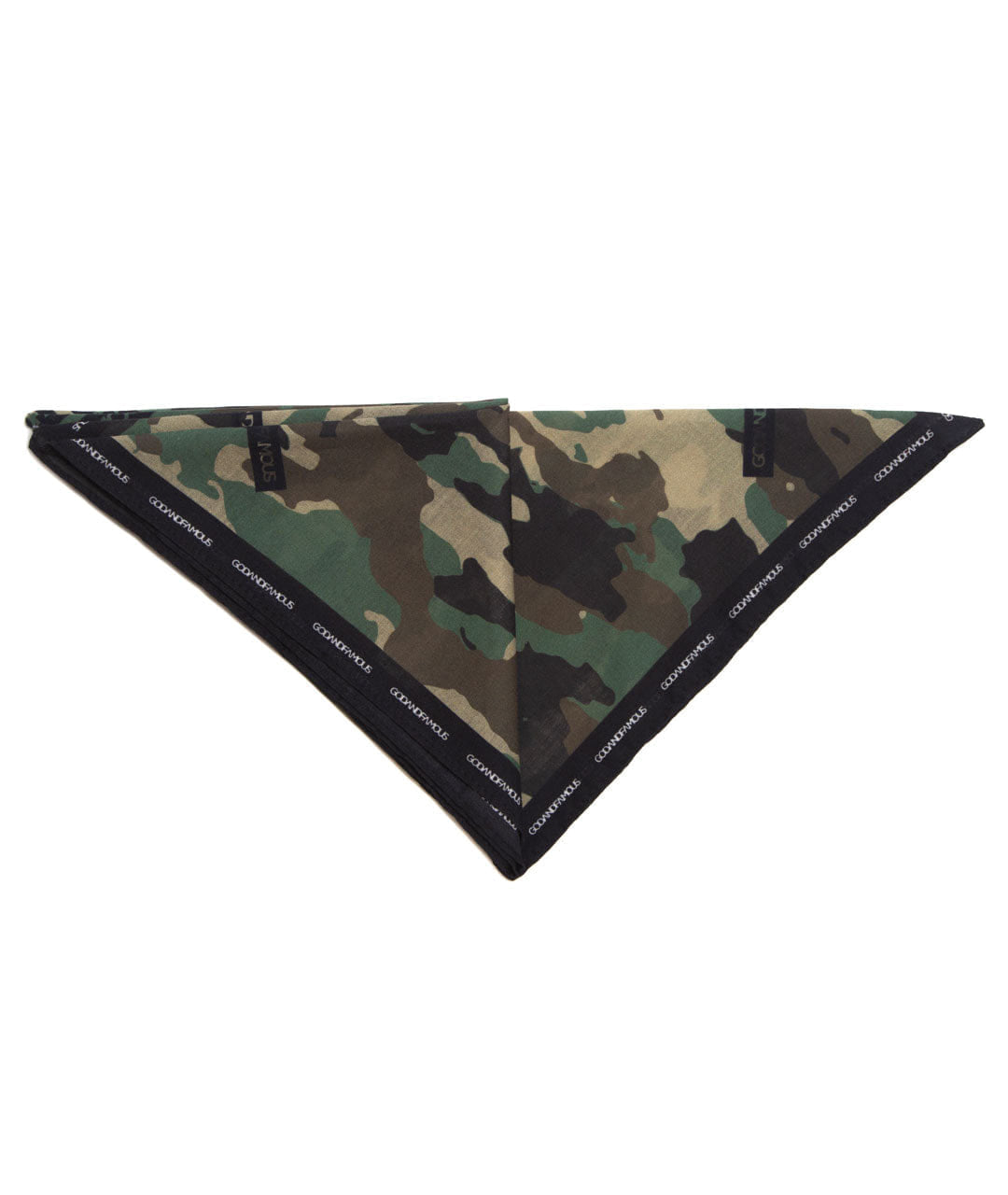 Godandfamous, Bandana - Woodland Camo