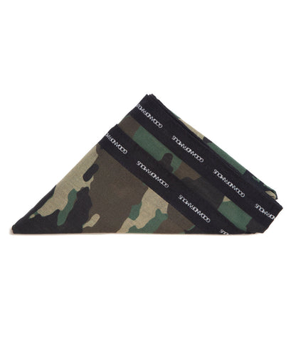 Godandfamous, Bandana - Woodland Camo