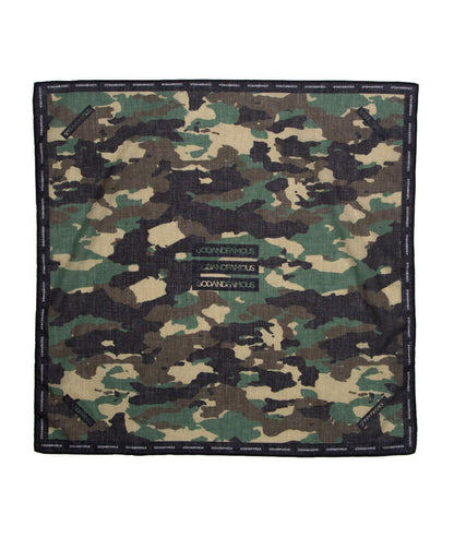 Godandfamous, Bandana - Woodland Camo