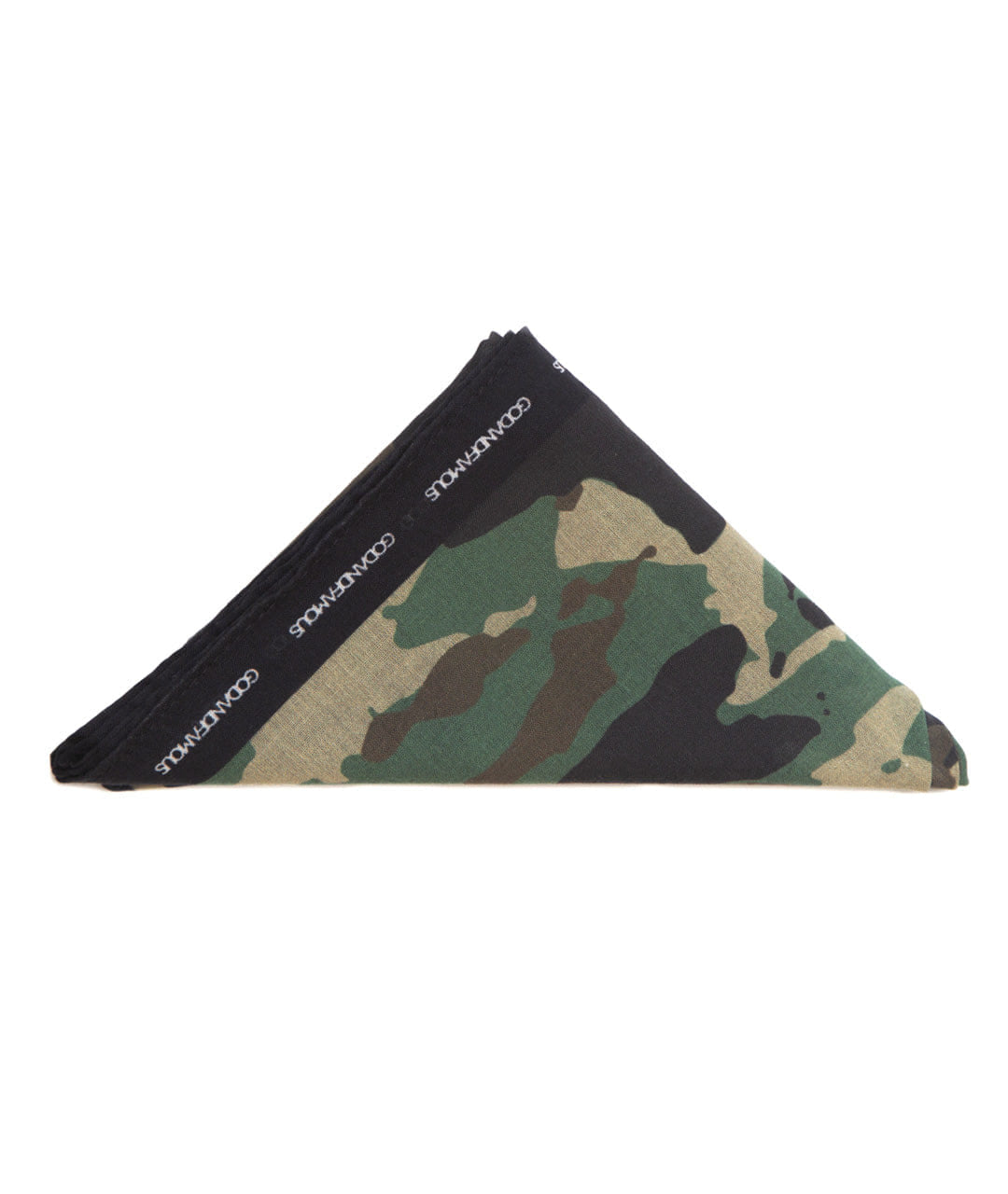 Godandfamous, Bandana - Woodland Camo