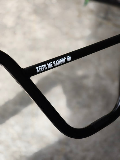 Cult Crew Bar Black (Available in 9” & 9.35” rise)