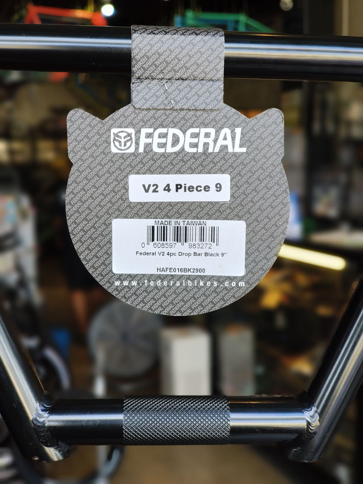 Federal Bikes, V2 4pc Drop Bar 9"