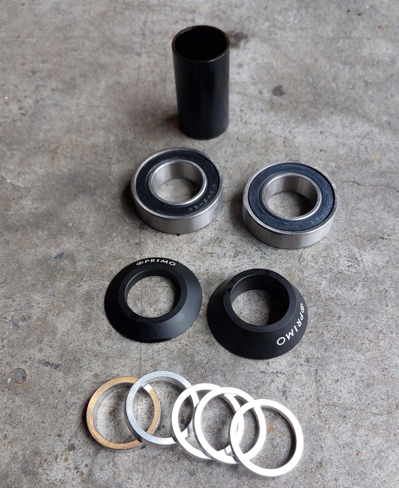 Primo, Bottom Bracket Mid, available in 19,22,24mm