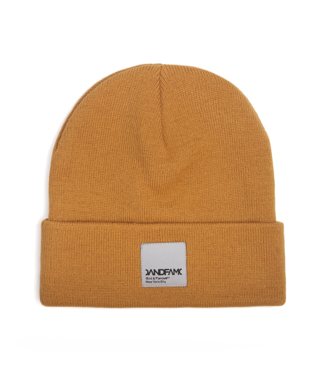 Godandfamous, Cap 1 Panel Watch Cap, Beanie - Cayote