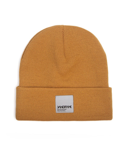 Godandfamous, Cap 1 Panel Watch Cap, Beanie - Cayote