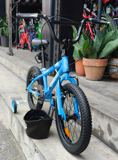 Bike 16 Kamikaze, Alloy Rims (suitable for kids aged 4–5 years old) Blue