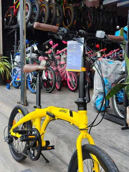 Folding Bike, Maru Sora 20", Alloy Disc Brake