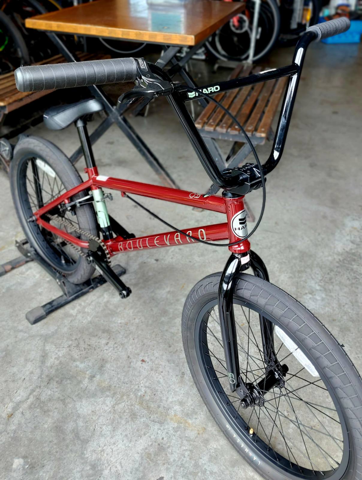 Haro Boulevard Vivid Red BMX Bike