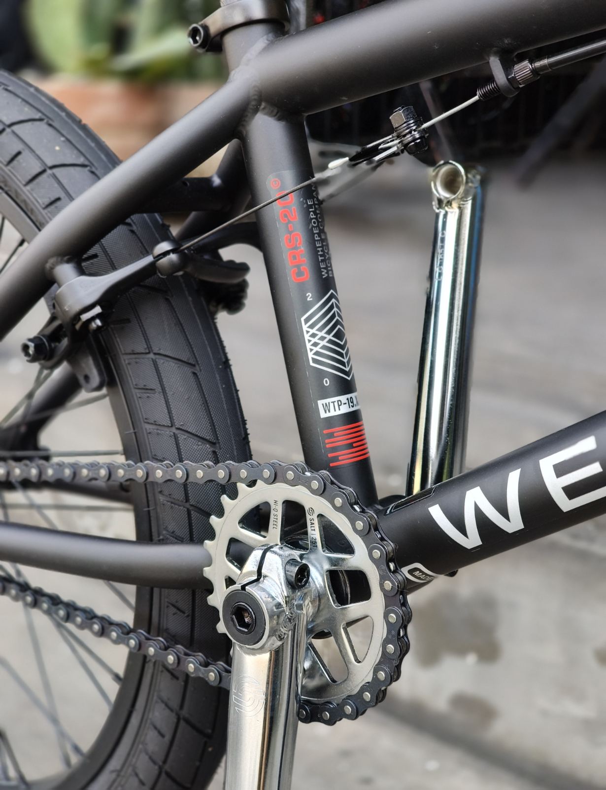 Wethepeople, CRS BMX 20" Matte Black