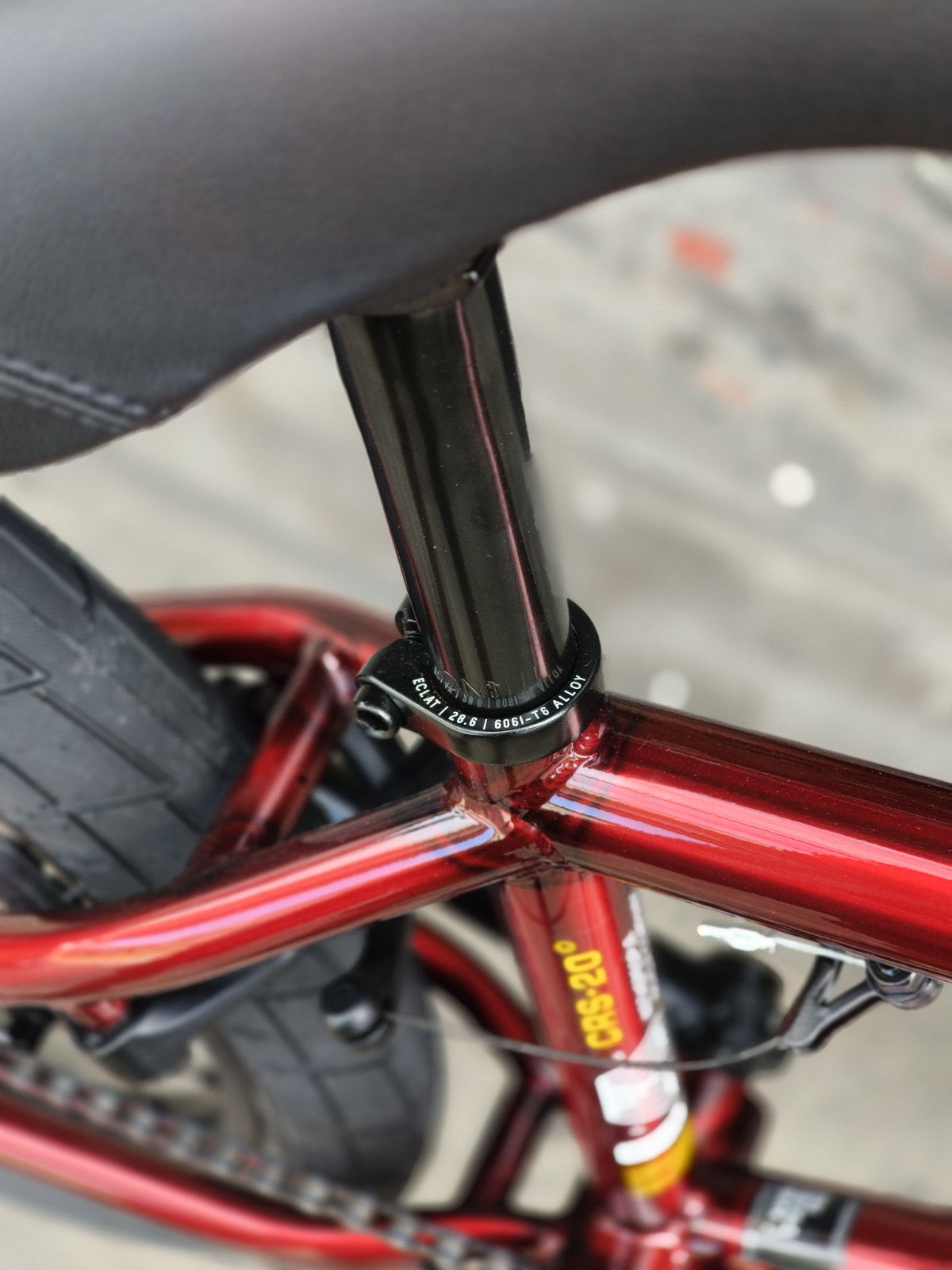 Wethepeople, CRS BMX 20", Translucent Red