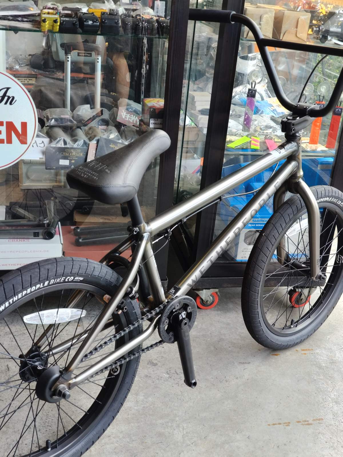 Wethepeople Justice BMX Matte Translucent Black