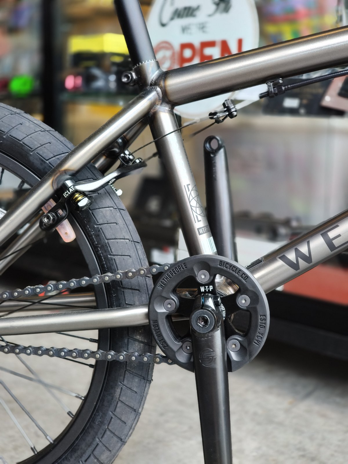 Wethepeople Justice BMX Matte Translucent Black