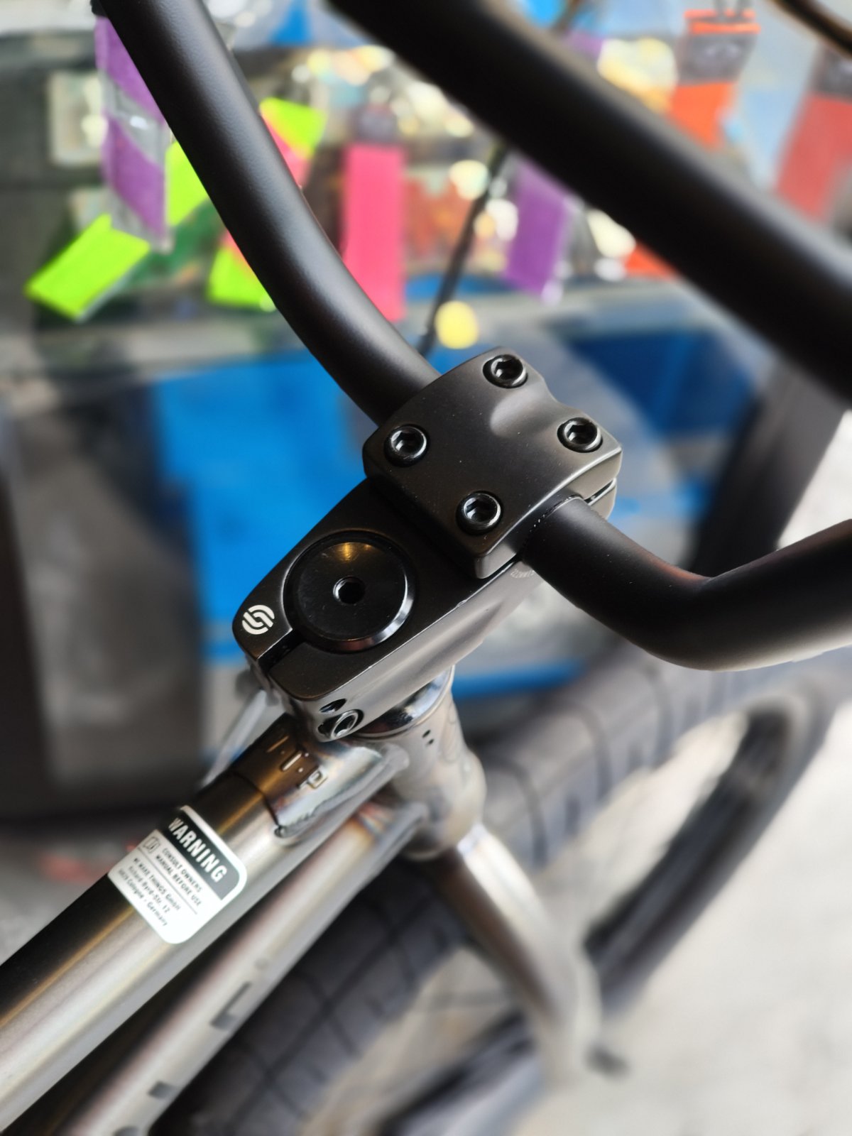 Wethepeople Justice BMX Matte Translucent Black