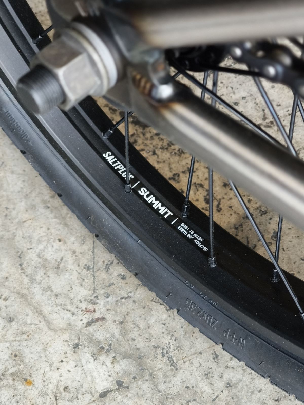 Wethepeople Justice BMX Matte Translucent Black