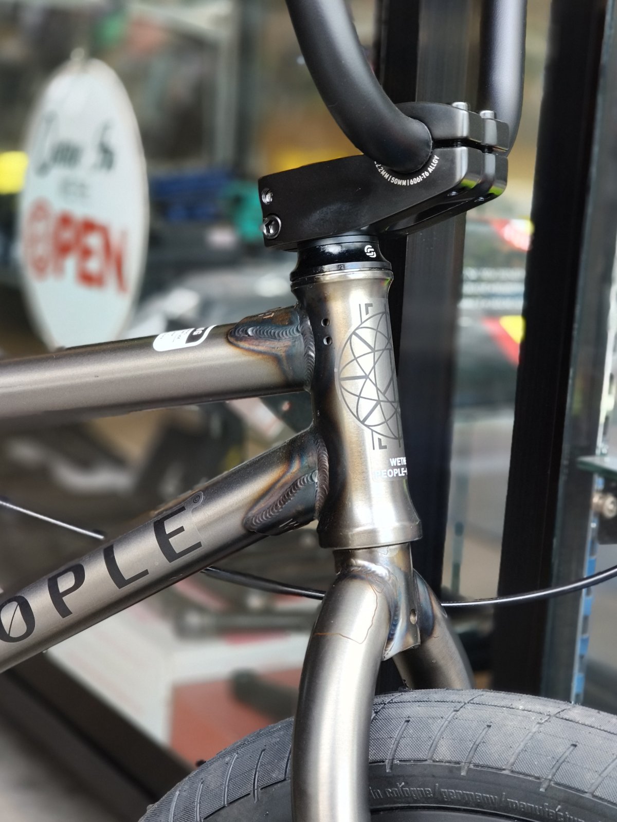 Wethepeople Justice BMX Matte Translucent Black