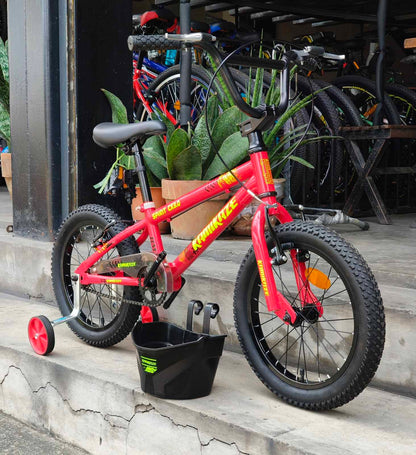 Bike 16 Kamikaze, Alloy Rims (suitable for kids aged 4–5 years old) Red