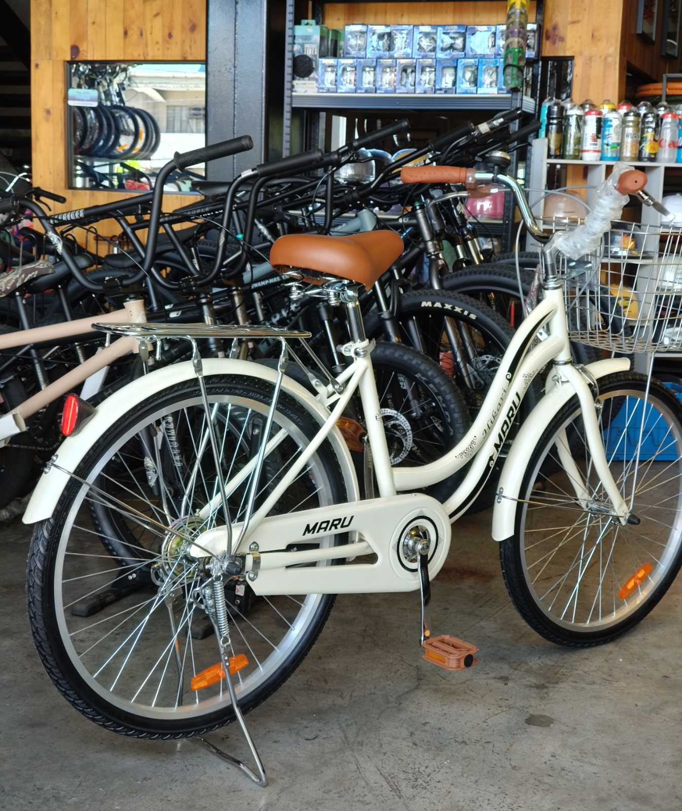 Bike 24" Maru Hikari Urban Series White