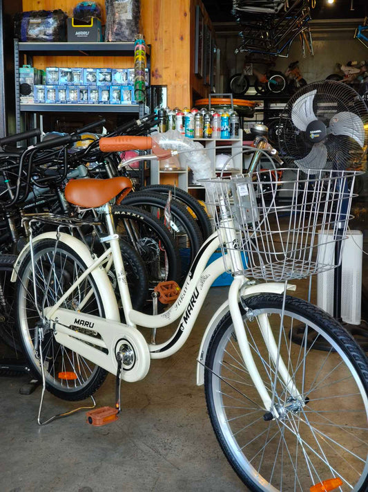 Bike 24" Maru Hikari Urban Series White