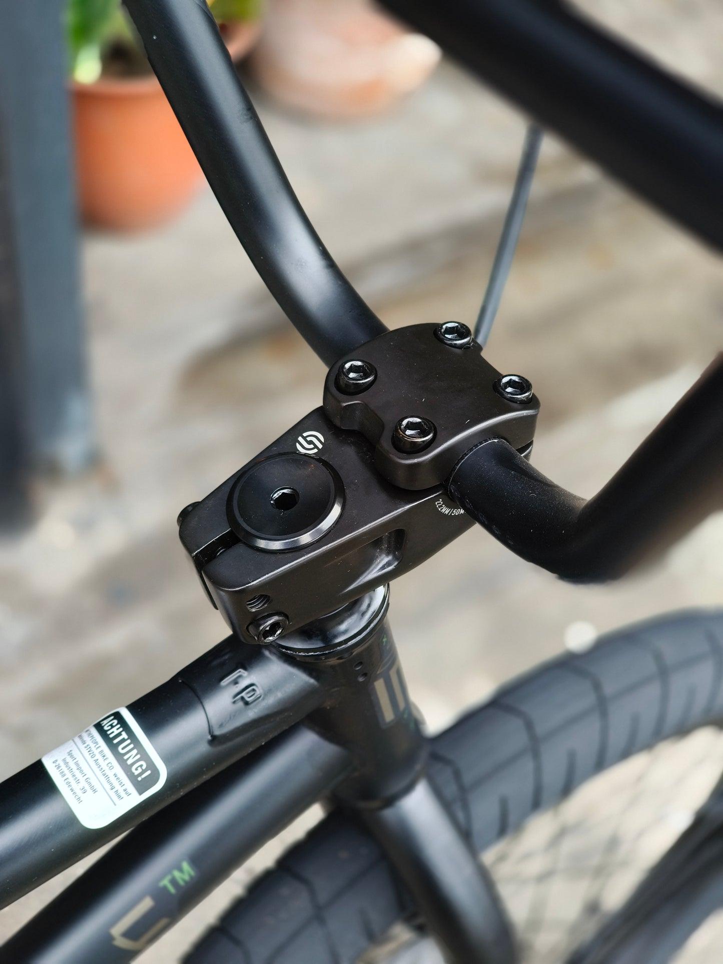 Wethepeople BMX Arcade - Matte Black
