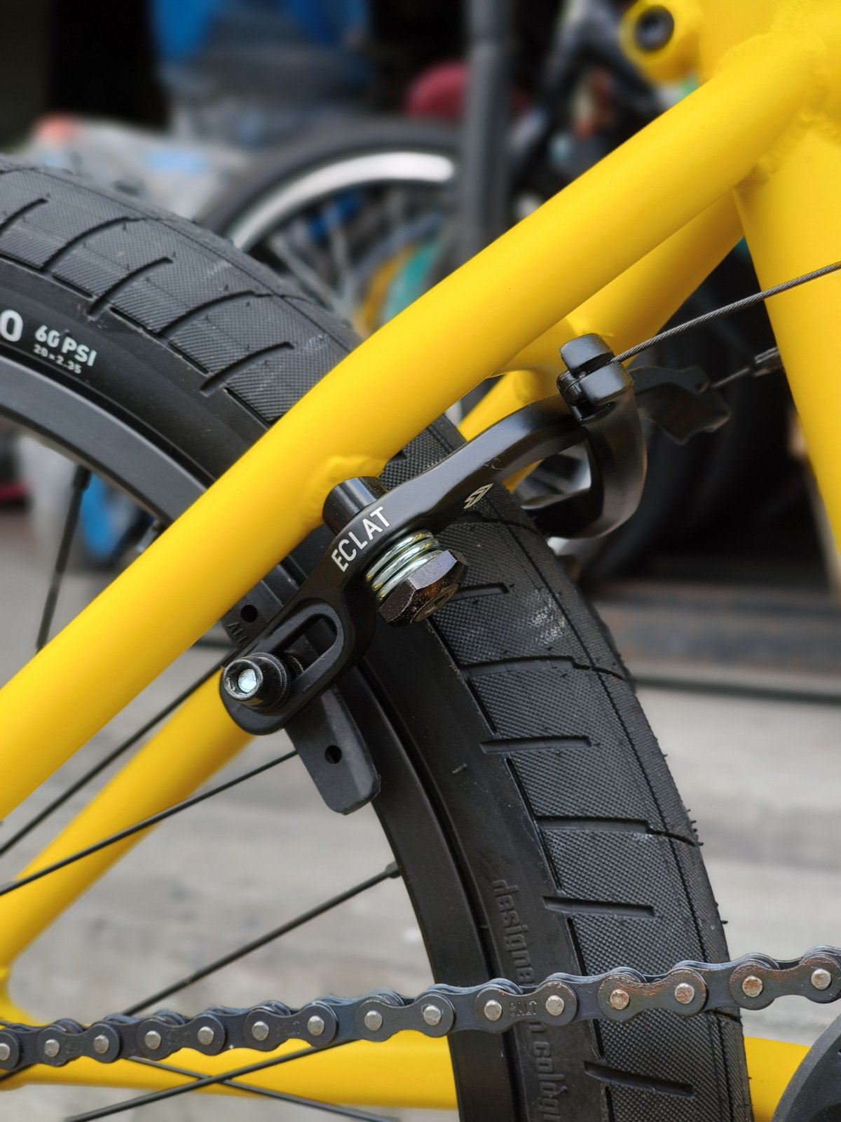 Wethepeople Justice BMX Matte Taxi Yellow