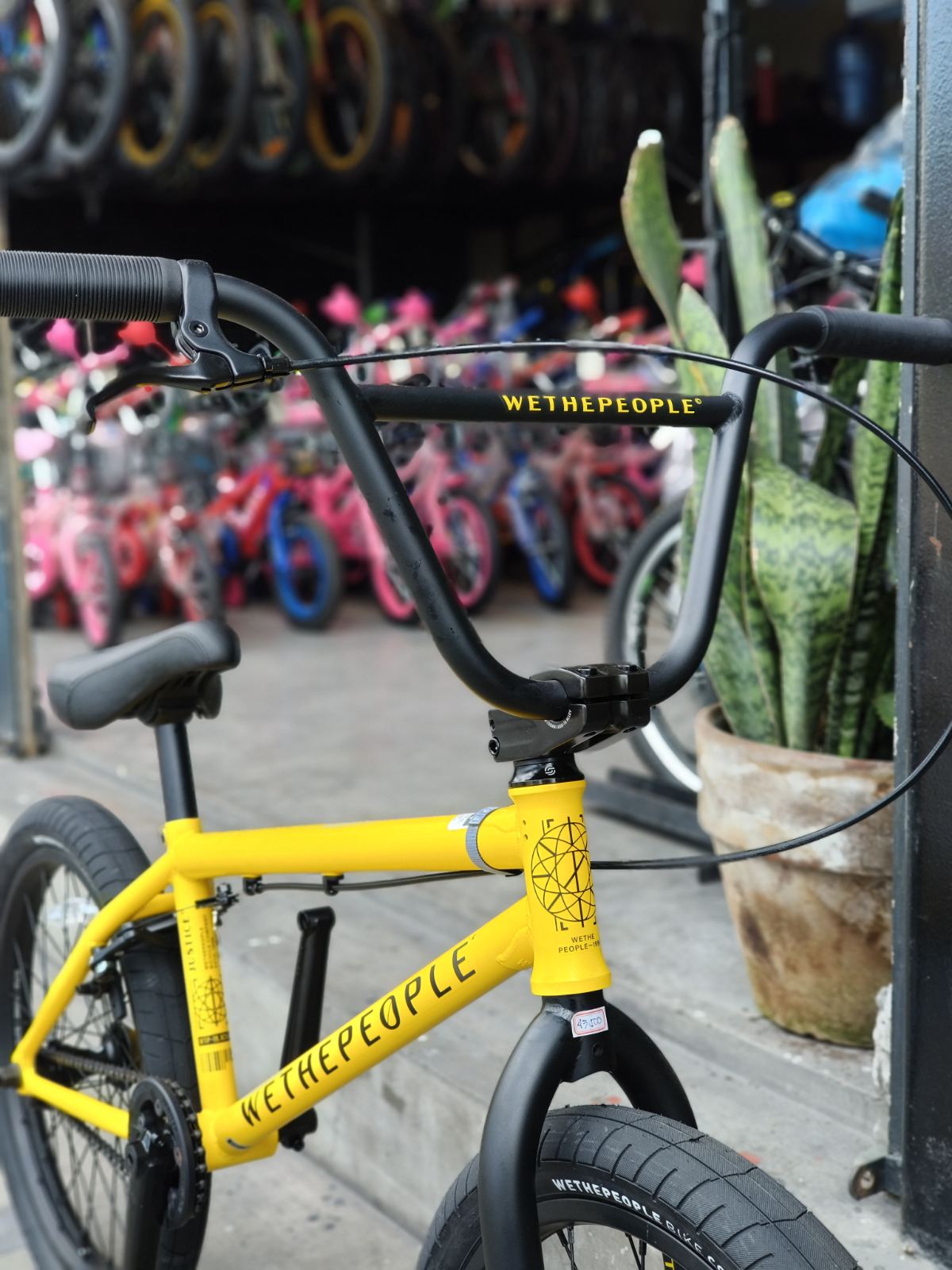 Wethepeople Justice BMX Matte Taxi Yellow