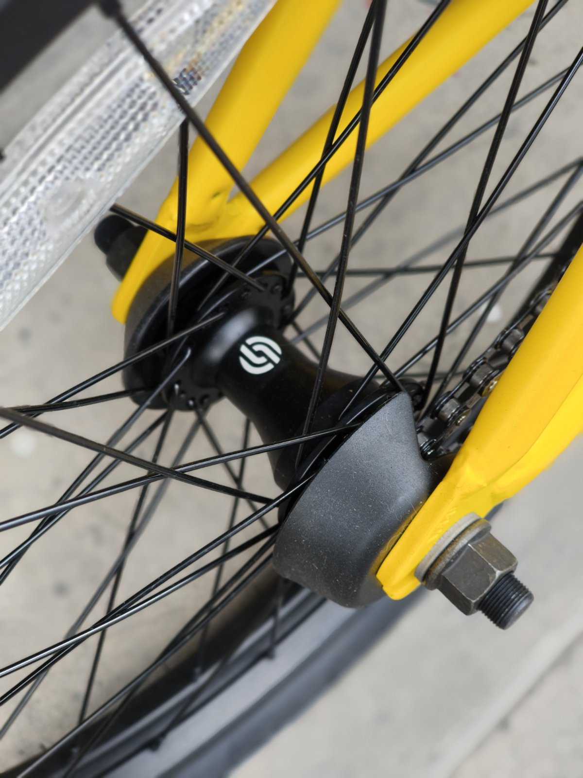 Wethepeople Justice BMX Matte Taxi Yellow