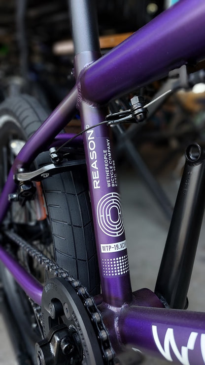 Wethepeople Reason BMX Bike Matte Translucent Purple