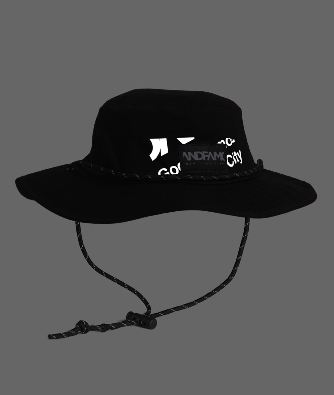 Godandfamous, Boonie Hat - Black