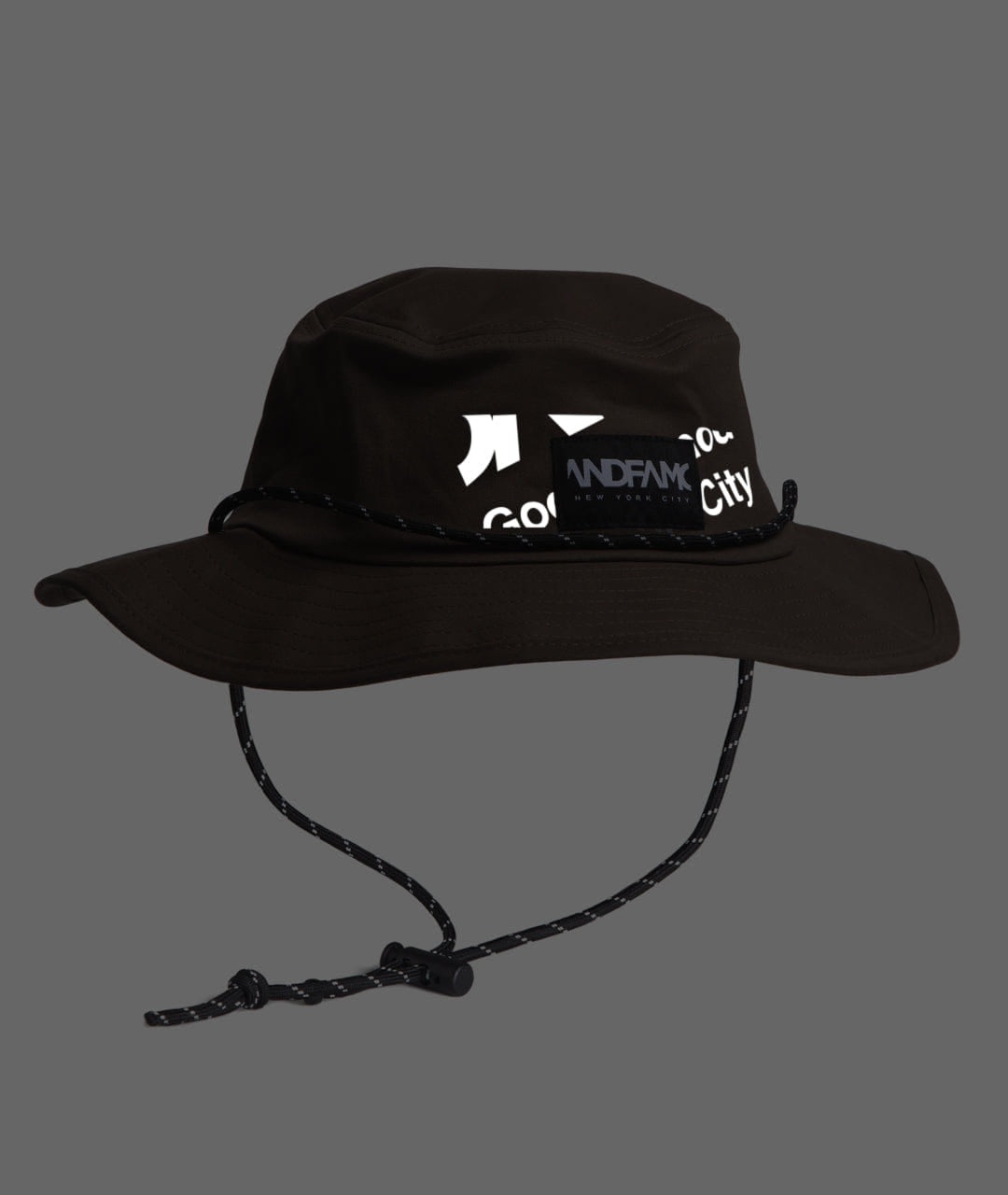 Godandfamous, Boonie Hat - Black