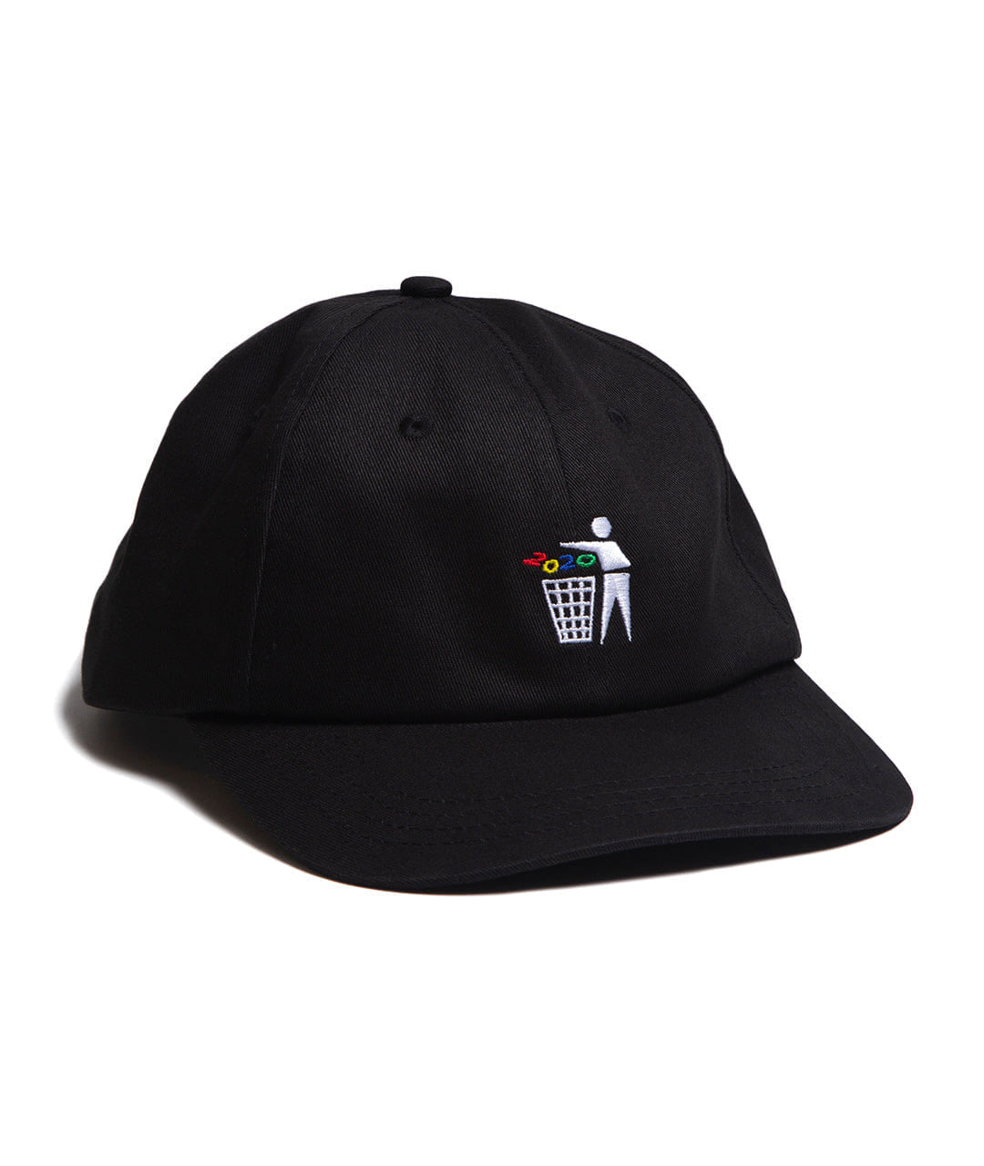 Godandfamous, Trash 6-Panel Hat, Black