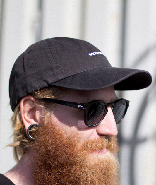 Godandfamous, Team 6 panel Hat - Black