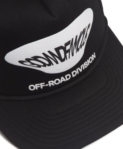 Godandfamous, Overland Mesh 5 panel Hat - Black