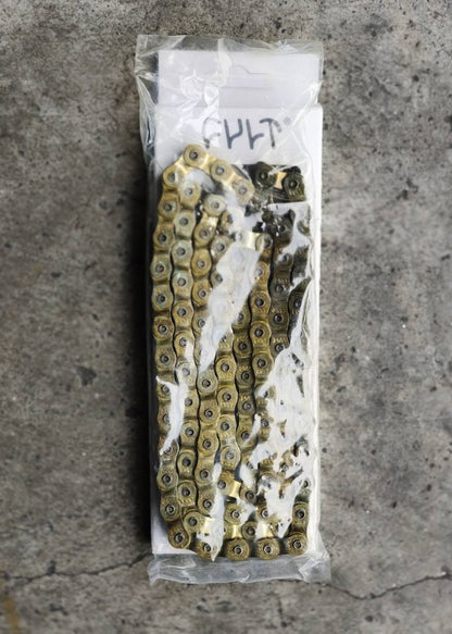 Cult, Halflink Chain Gold 1/2 x 1/8"