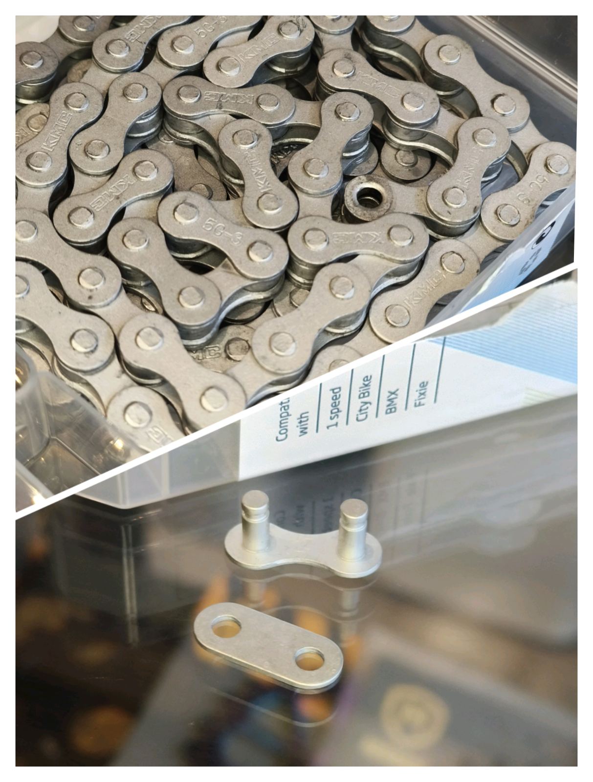 KMC - Chain S1 Rust Buster 1/2"x1/8"