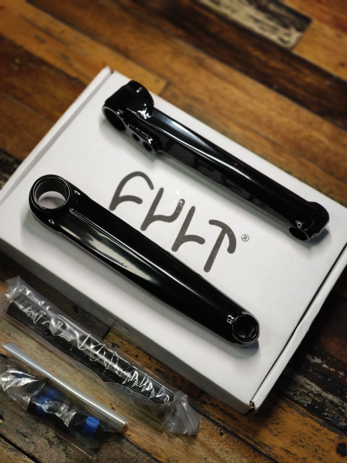 CULT HAWK BMX CRANKS V2 BLACK – BMX Cycle Center