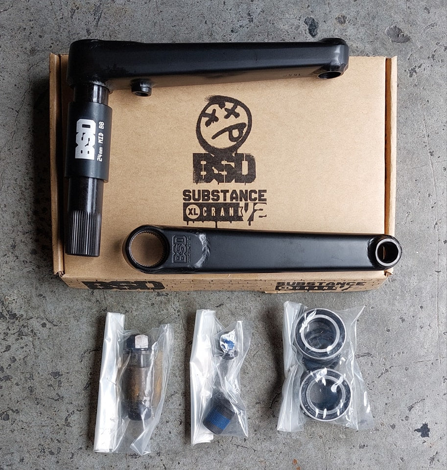 BSD, Substance XL BMX Cranks – BMX Cycle Center