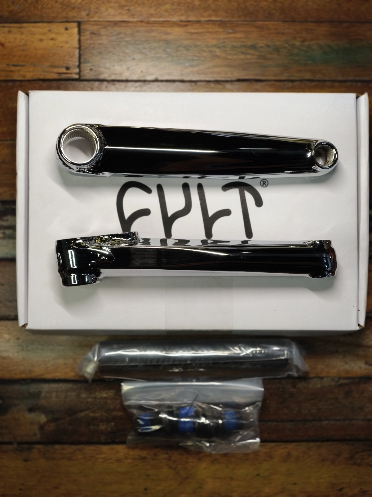 CULT HAWK BMX CRANKS V2 – CHROME