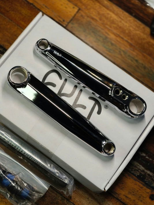 CULT HAWK BMX CRANKS V2 – CHROME