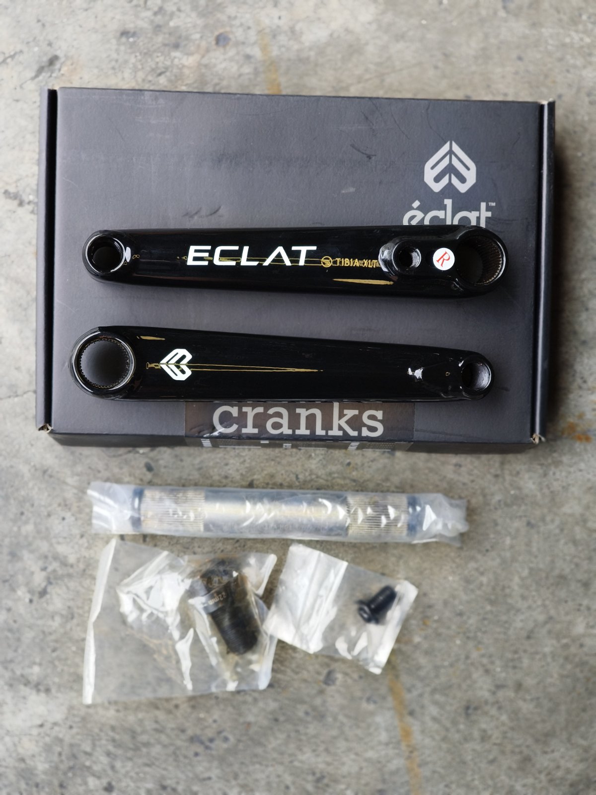 ÉCLAT TIBIA XLT CRANKS – 170MM