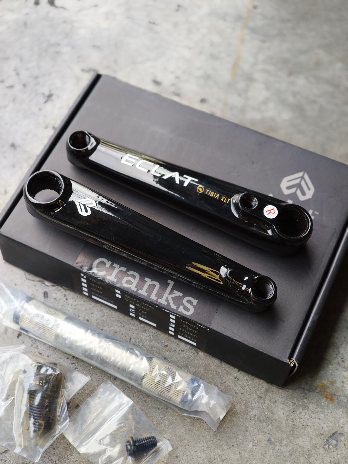 ÉCLAT TIBIA XLT CRANKS – 170MM